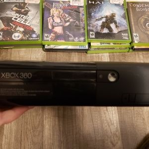 Xbox 360 +19 games + 1 controller